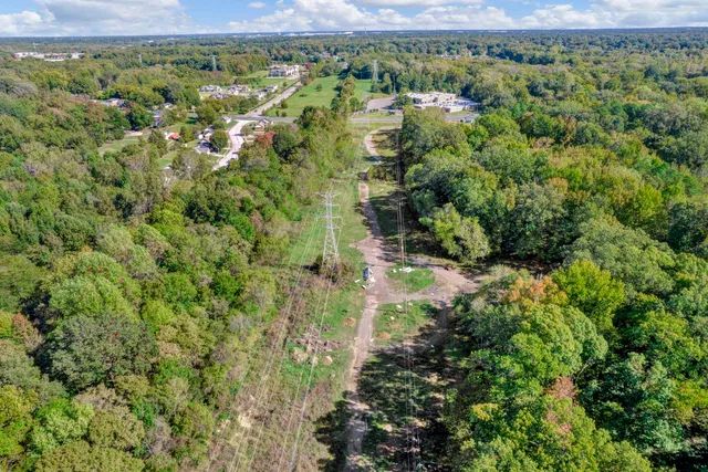 a view of a green field