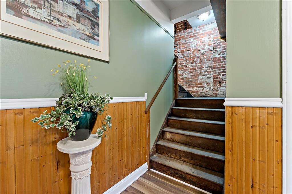 131 Beam Way Pittsburgh, PA 15211 - Photo 4 of 50 a view of entryway with a flower pot and a potted plant