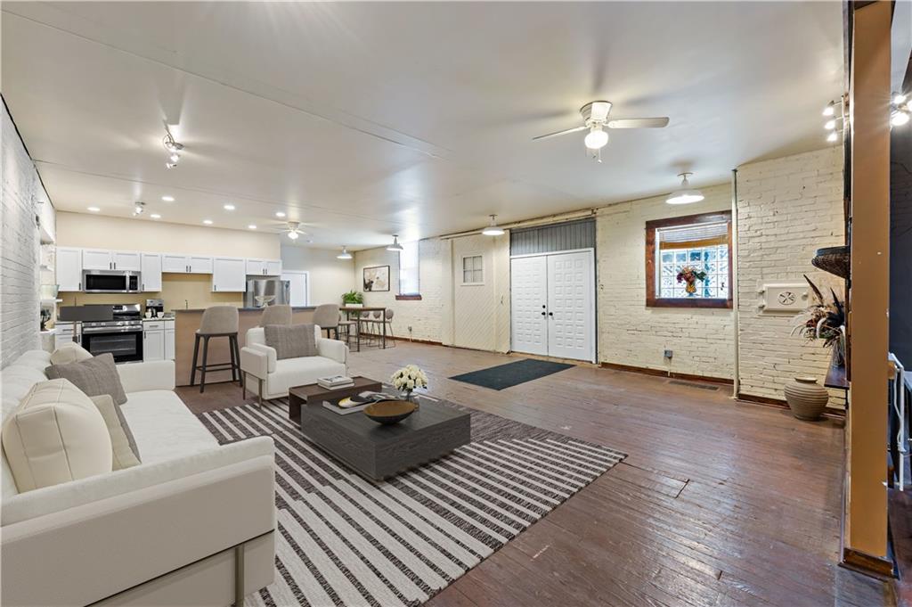 131 Beam Way Pittsburgh, PA 15211 - Photo 6 of 50 a living room with furniture and wooden floor