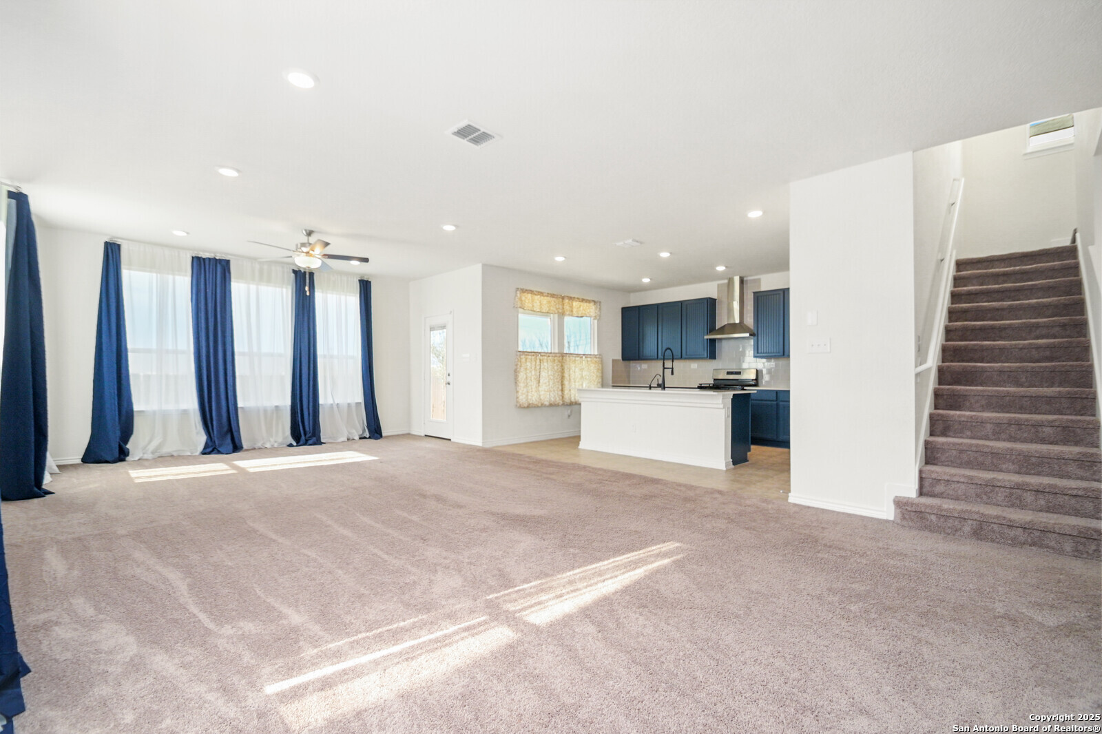 5010 Big Oak Run Elmendorf, TX 78112 - Photo 11 of 31 a view of a kitchen with a sink and cabinets