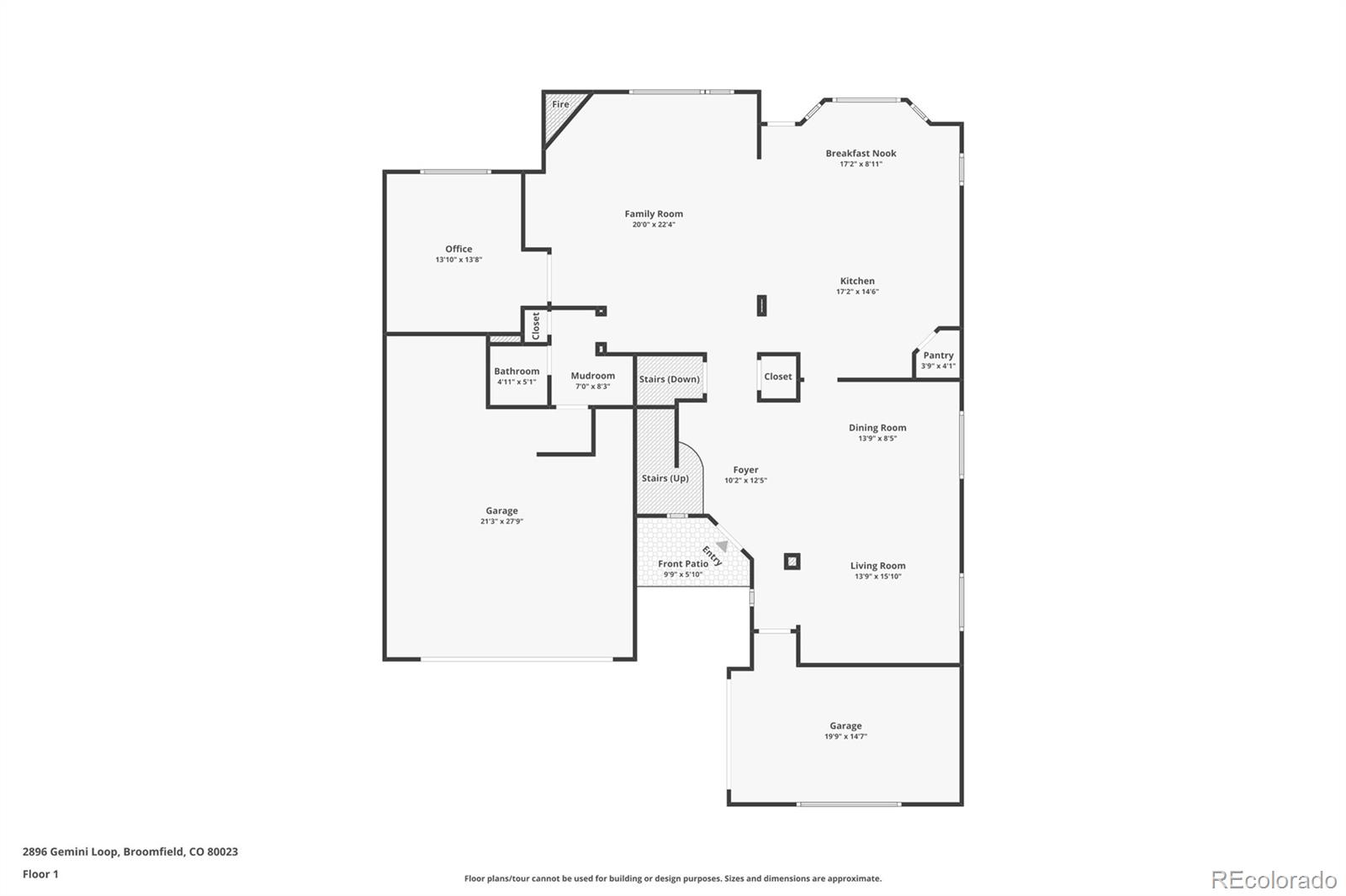 2896 Gemini Loop Broomfield, CO 80023 - Photo 48 of 49 a picture of floor plan