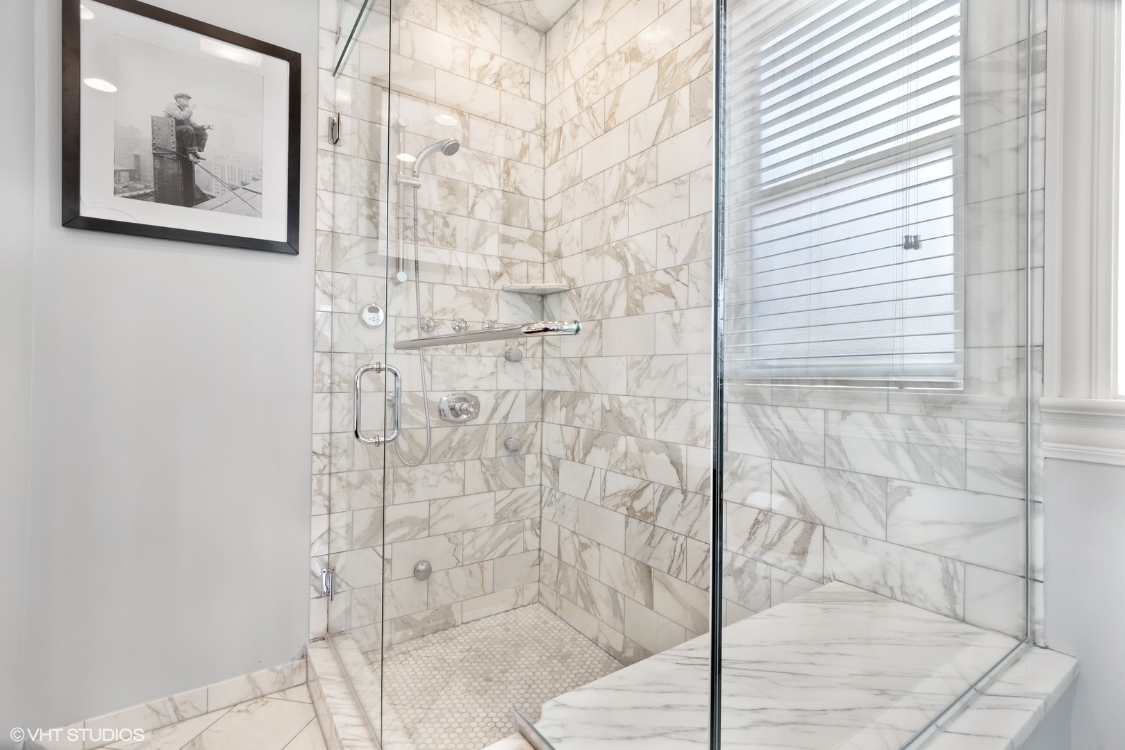 1215 West School Street, Unit 2E Chicago, IL 60657 - Photo 10 of 16 a bathroom with a shower