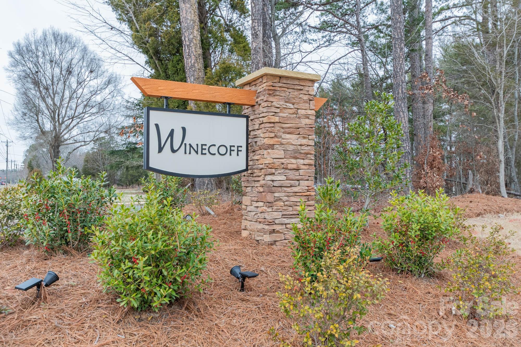 443 Blue Mountain Road Salisbury, NC 28147 - Photo 21 of 21 a sign that is on a brick wall