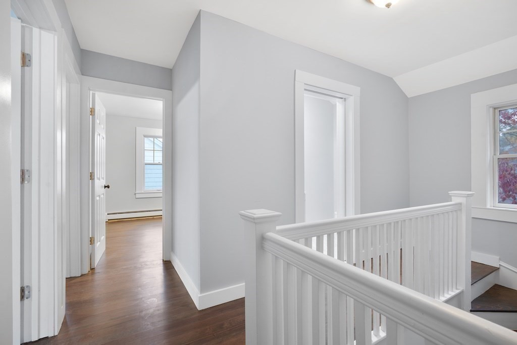 274 Archer Street Fall River, MA 02720 - Photo 17 of 29 a view of a hallway with wooden floor