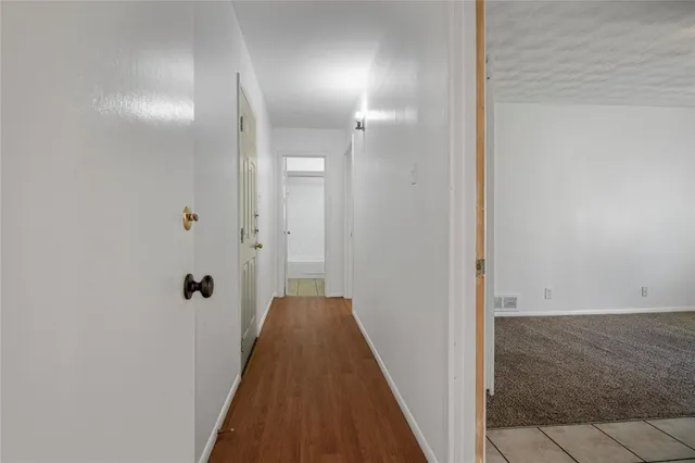 wooden floor in a gallery