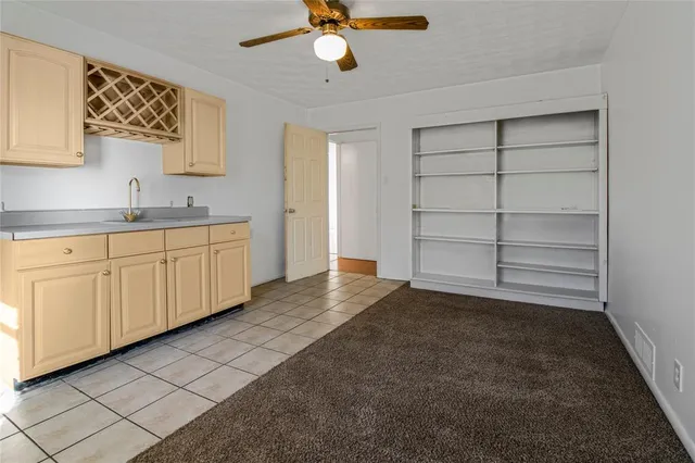 a view of a storage & utility room
