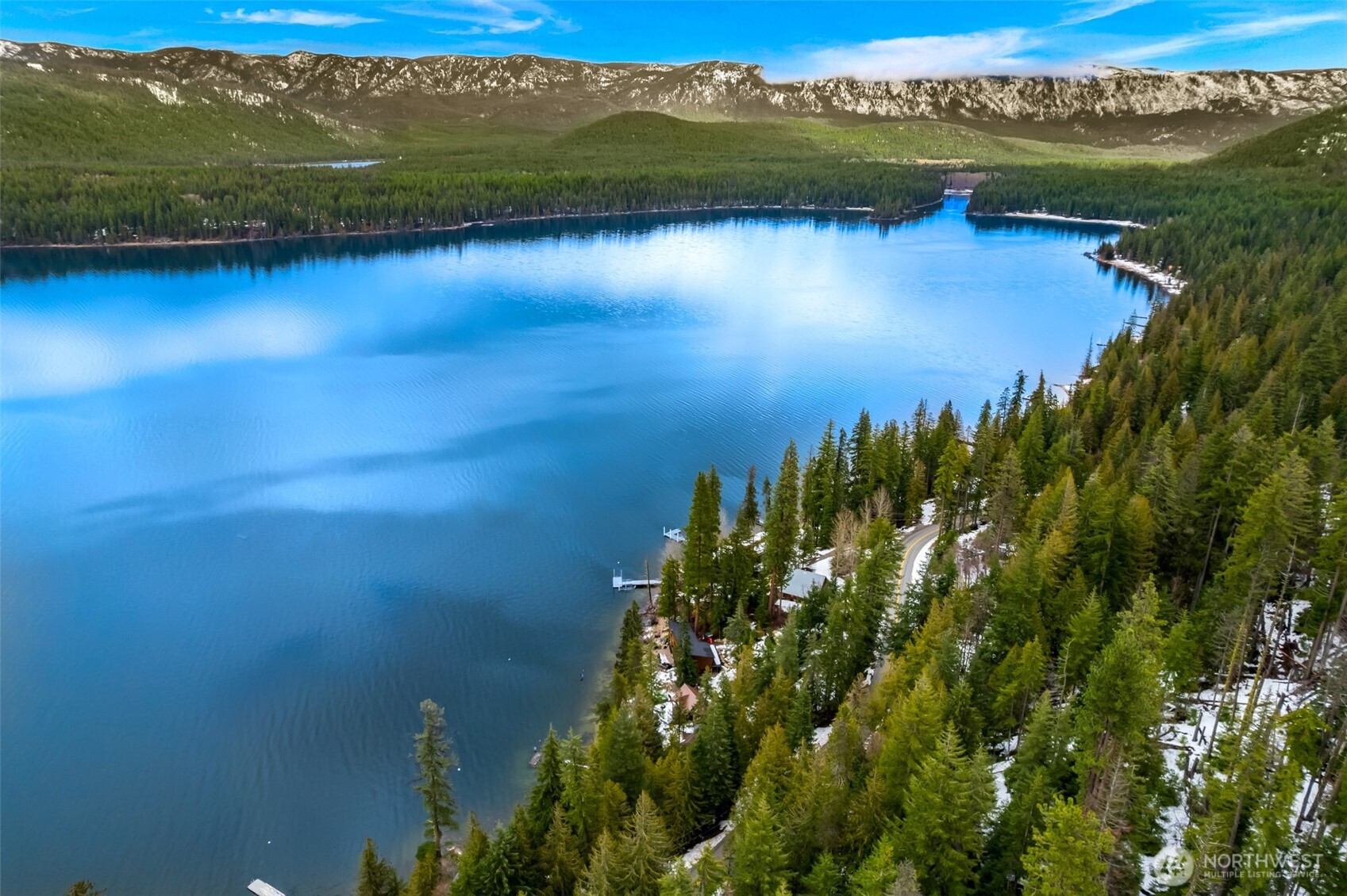 0 Cedar Brae Road Leavenworth, WA 98826 - Photo 8 of 9 a view of lake with mountain