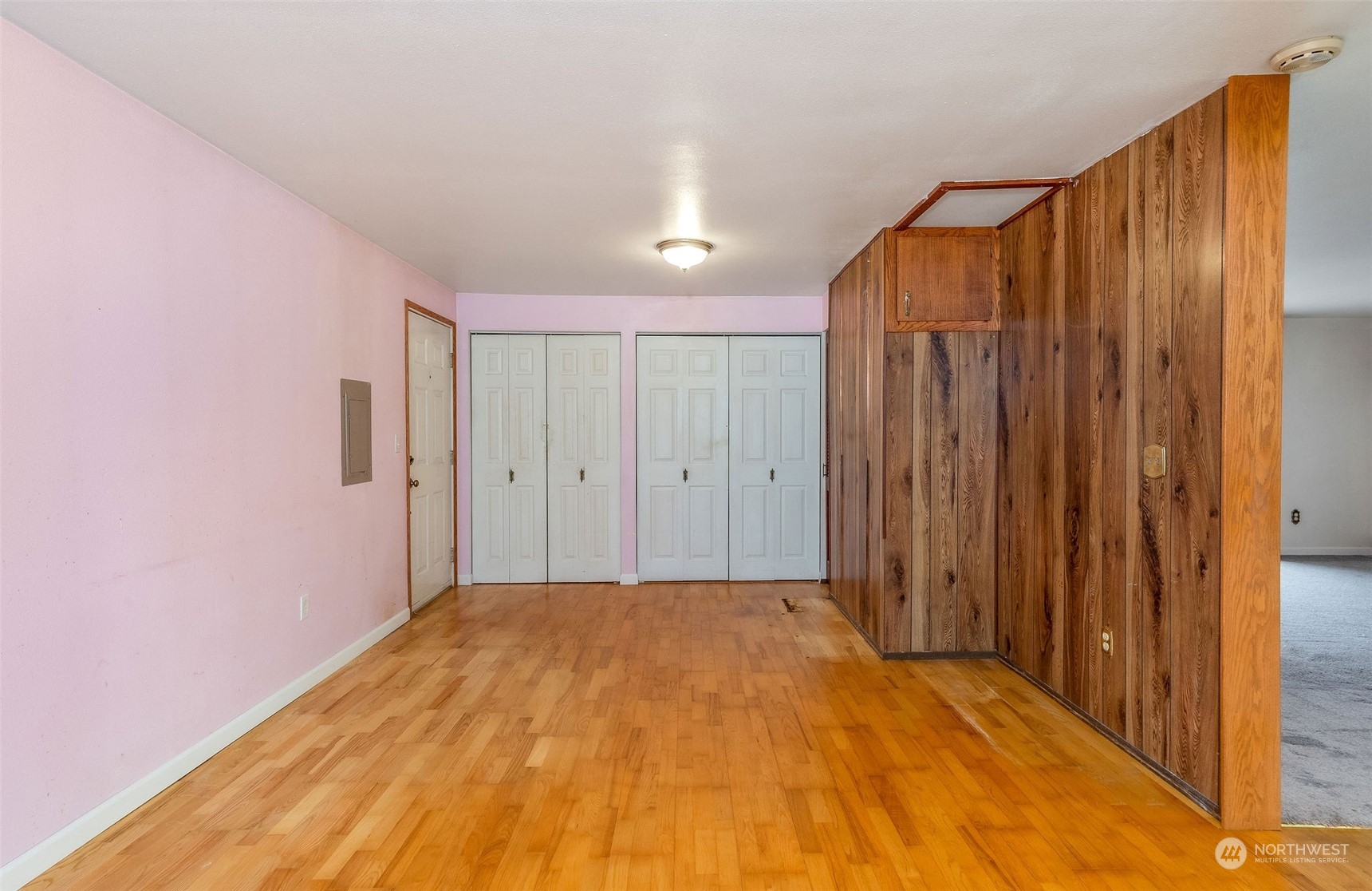720 Memory Lane Port Townsend, WA 98368 - Photo 16 of 33 a view of a room with a wooden door