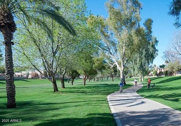 7575 East Indian Bend Road, Unit 2002 Scottsdale, AZ 85250 - Photo 22 of 24 a garden with trees in the background