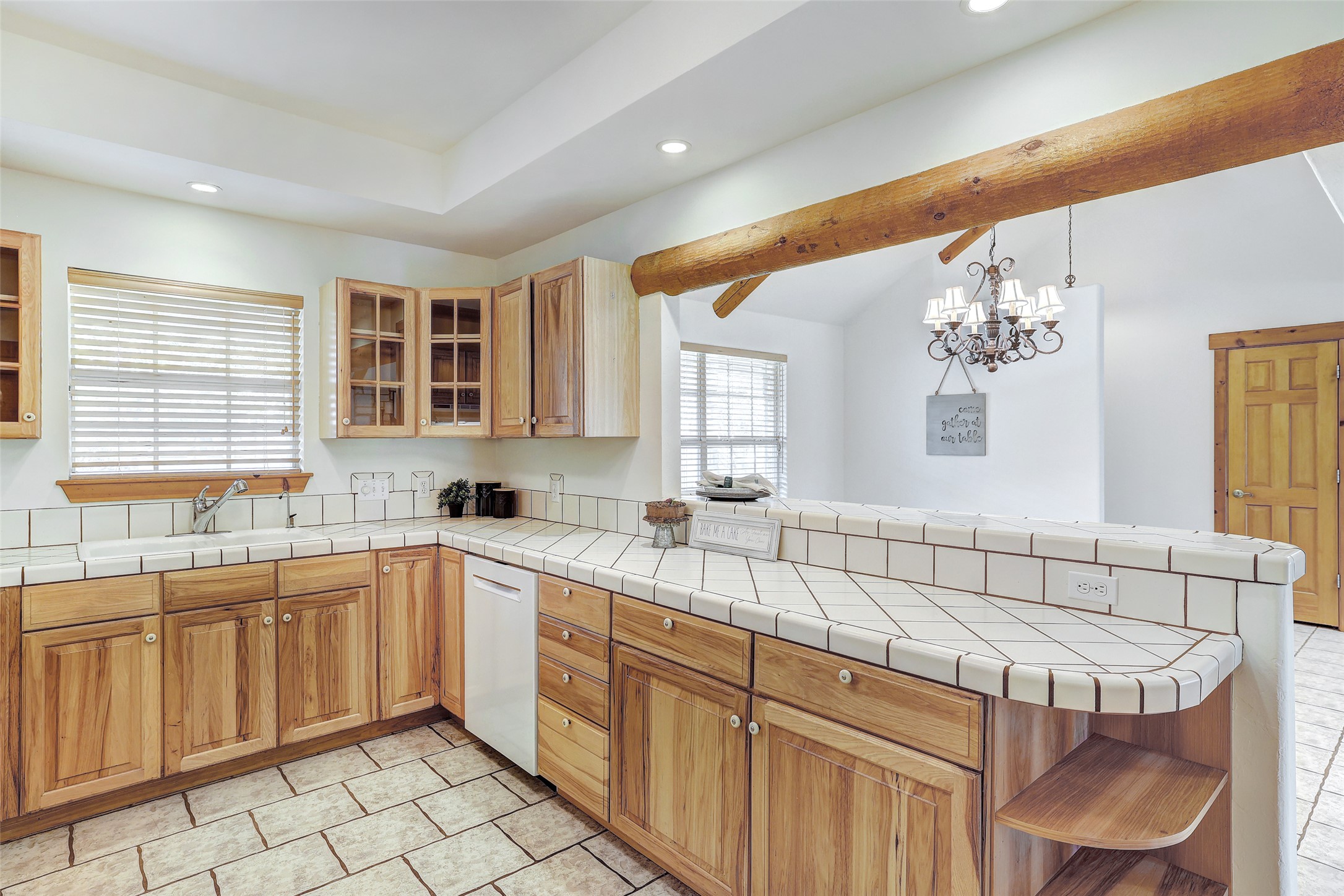 125 Kyle Lane Georgetown, TX 78633 - Photo 15 of 34 a kitchen with a sink and cabinets
