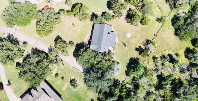 125 Kyle Lane Georgetown, TX 78633 - Photo 3 of 34 an aerial view of a residential houses with yard
