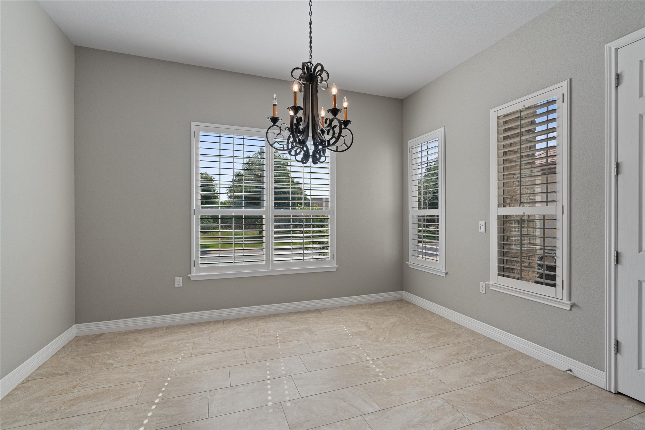 282 Trail Of The Flowers Georgetown, TX 78633 - Photo 15 of 38 a view of an empty room with a window