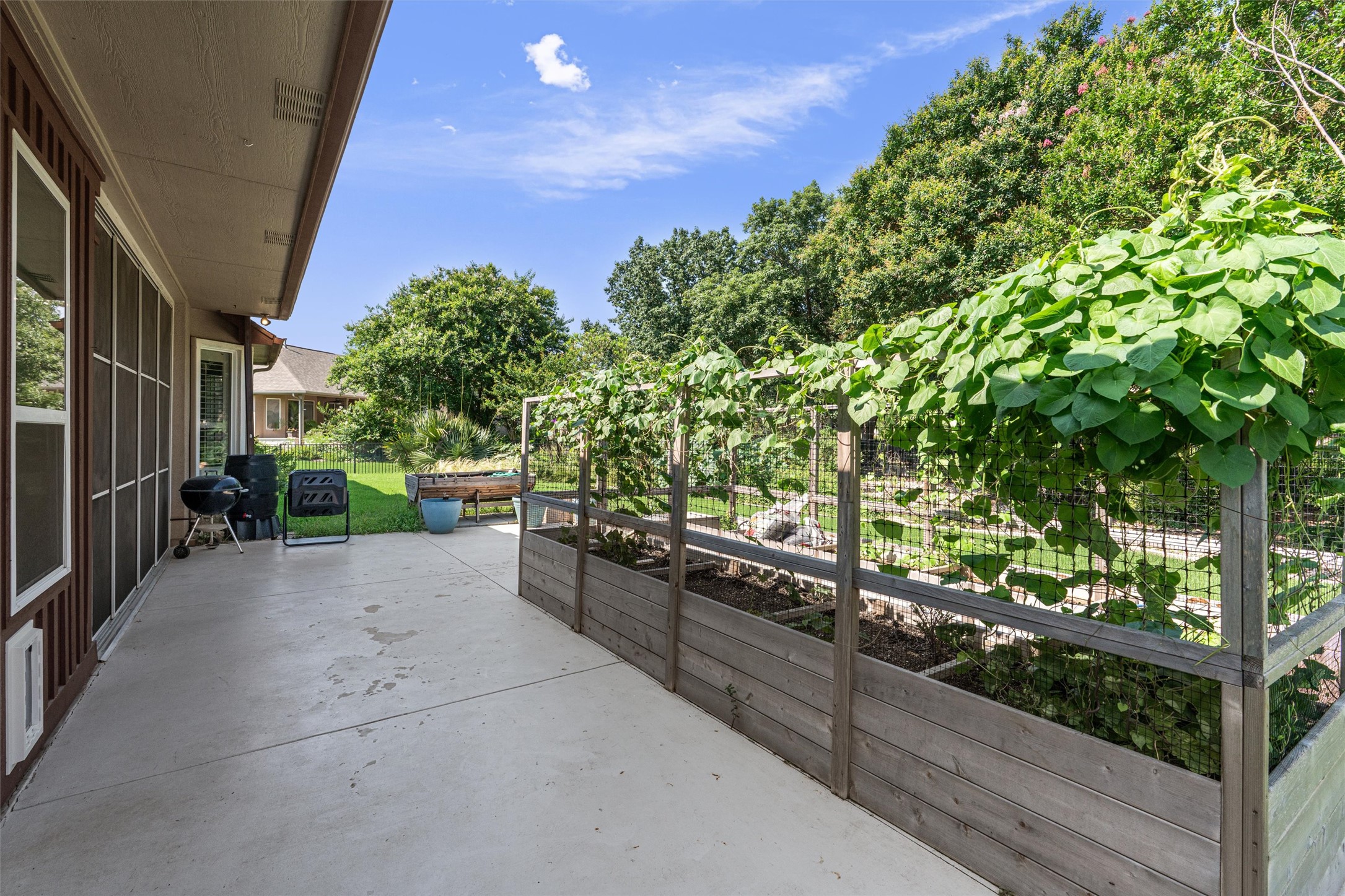 282 Trail Of The Flowers Georgetown, TX 78633 - Photo 31 of 38 a view of a backyard