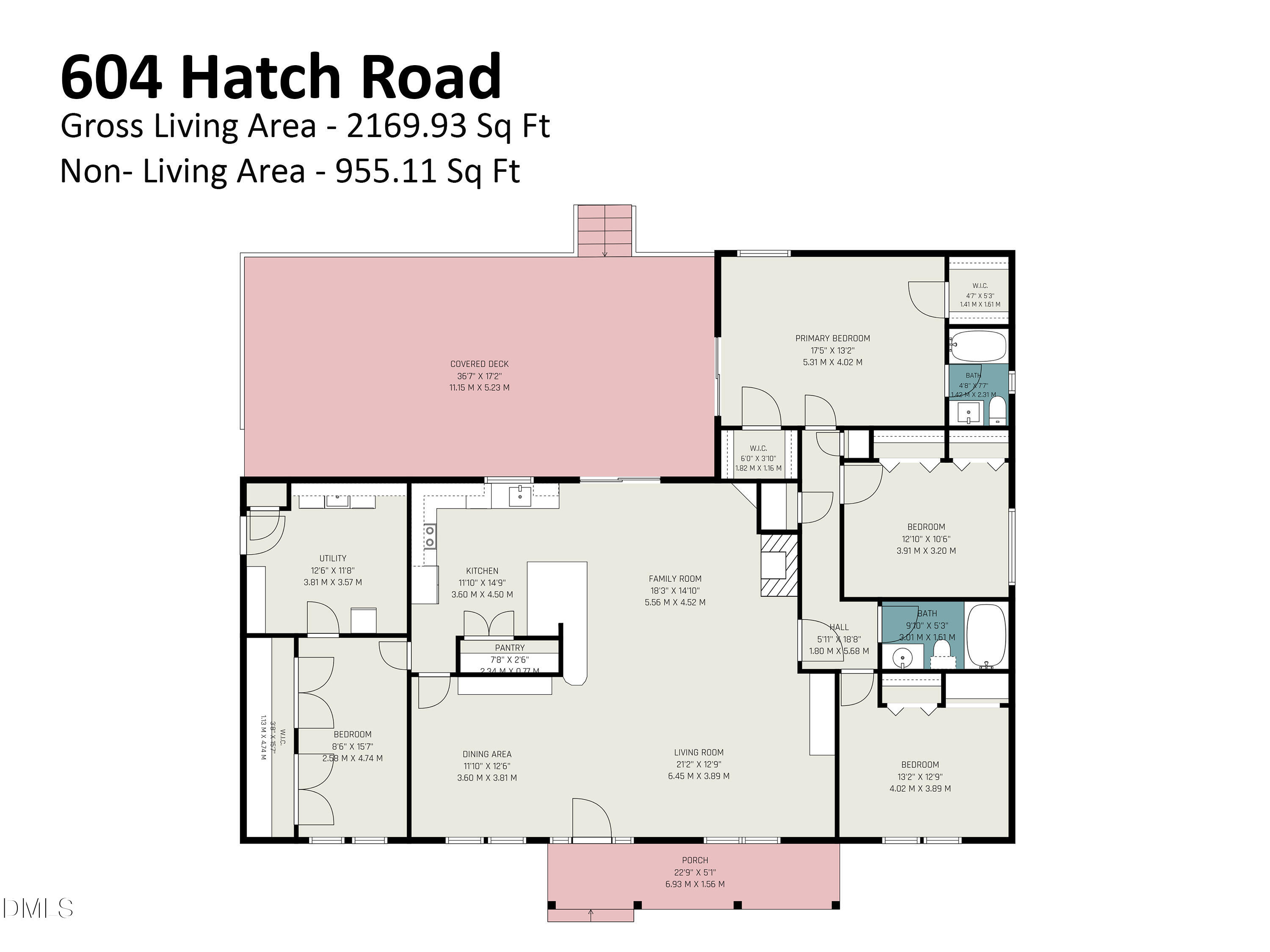 604 Hatch Road Chapel Hill, NC 27516 - Photo 34 of 34 604 Hatch Rd Floorplan