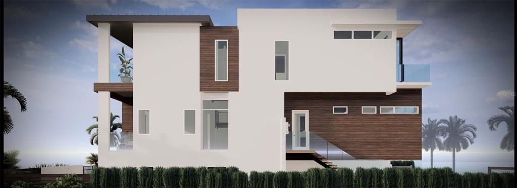 575 Crystal Drive Madeira Beach, FL 33708 - Photo 14 of 75 a front view of a house with garage