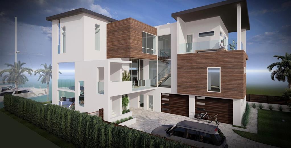 575 Crystal Drive Madeira Beach, FL 33708 - Photo 2 of 75 a view of a house with wooden fence and large windows