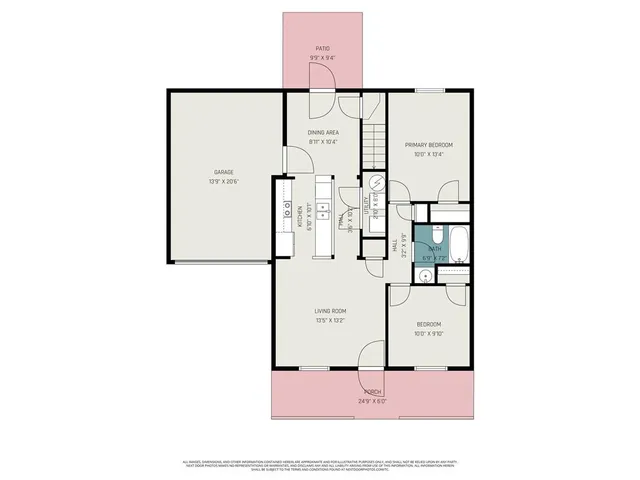 a picture of a floor plan