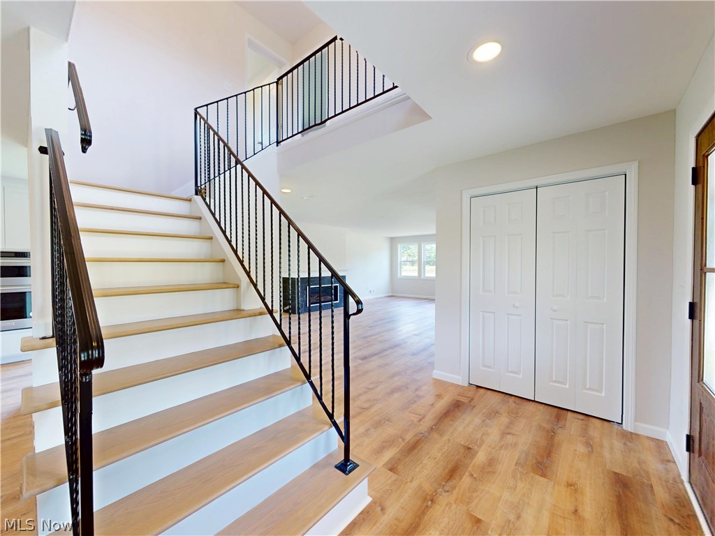 12395 Winchell Road Painesville, OH 44077 - Photo 15 of 46 Custom two story stairs
