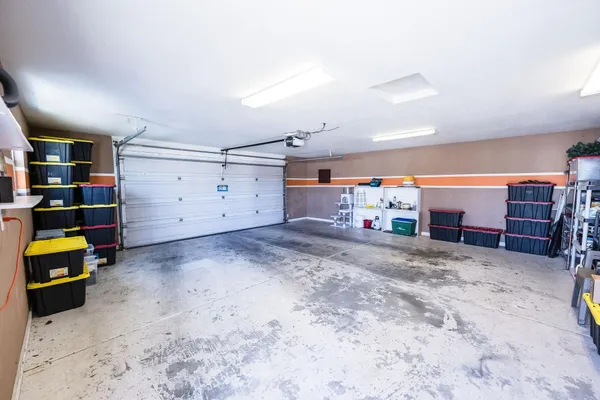 a view of storage and utility room
