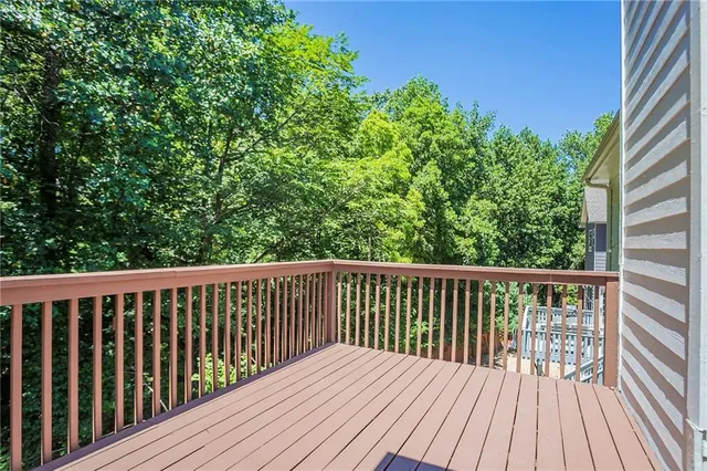 a aerial view of a house