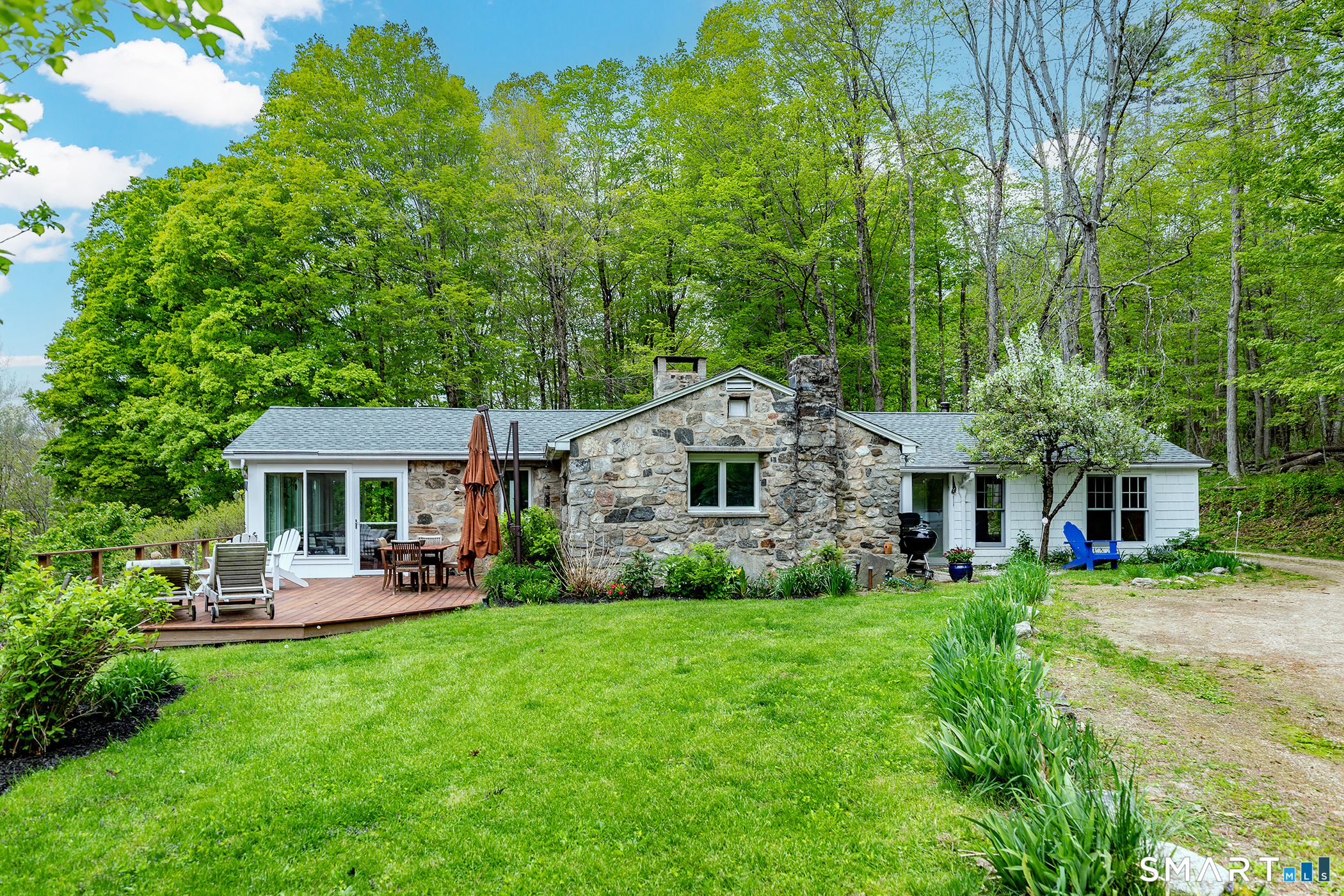 56 Todd Hill Road Cornwall, CT 06796 - Photo 2 of 30 Driveway leads to the barn