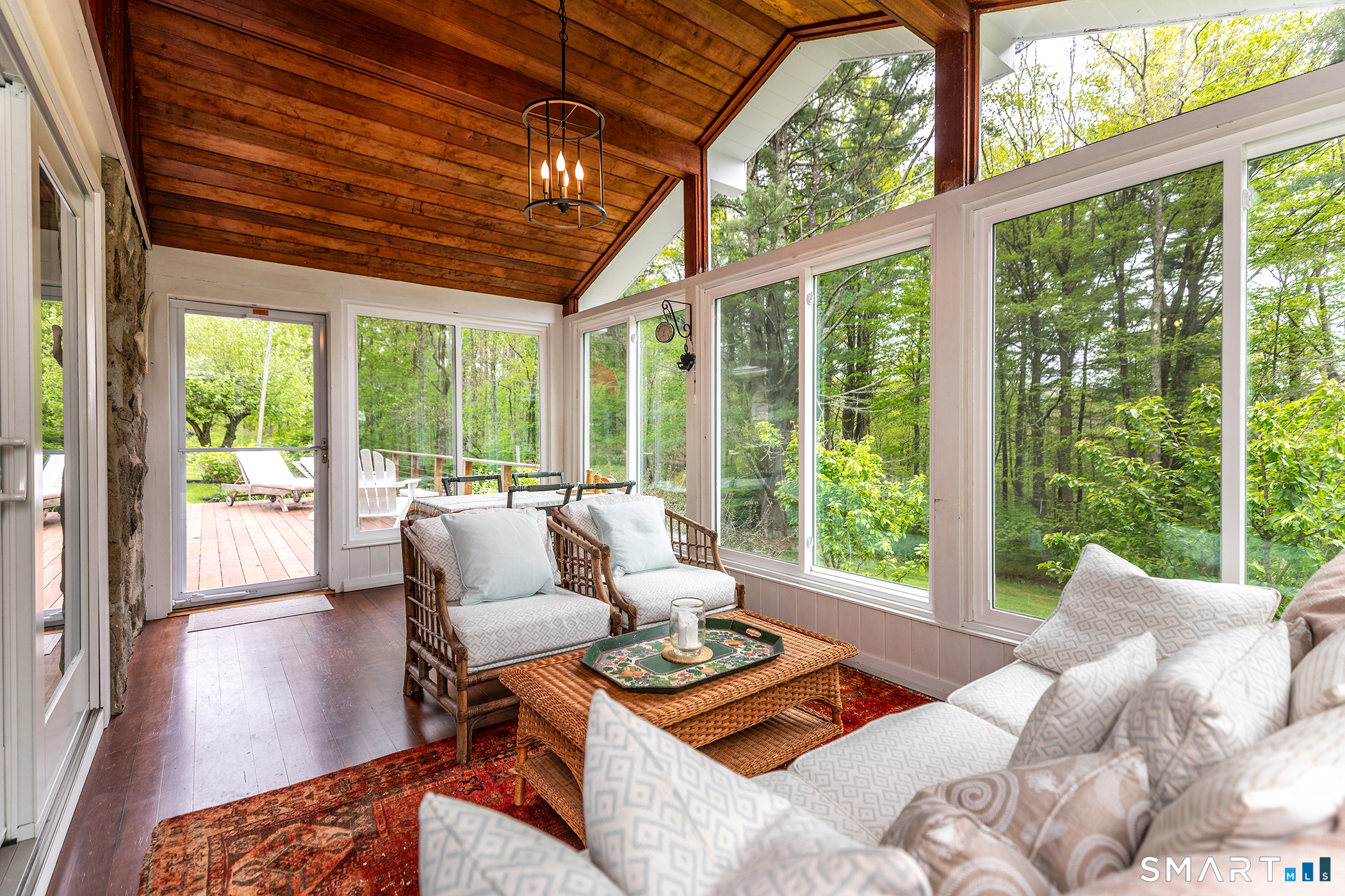 56 Todd Hill Road Cornwall, CT 06796 - Photo 21 of 30 Really a three season room, with beautiful finished wood floors.