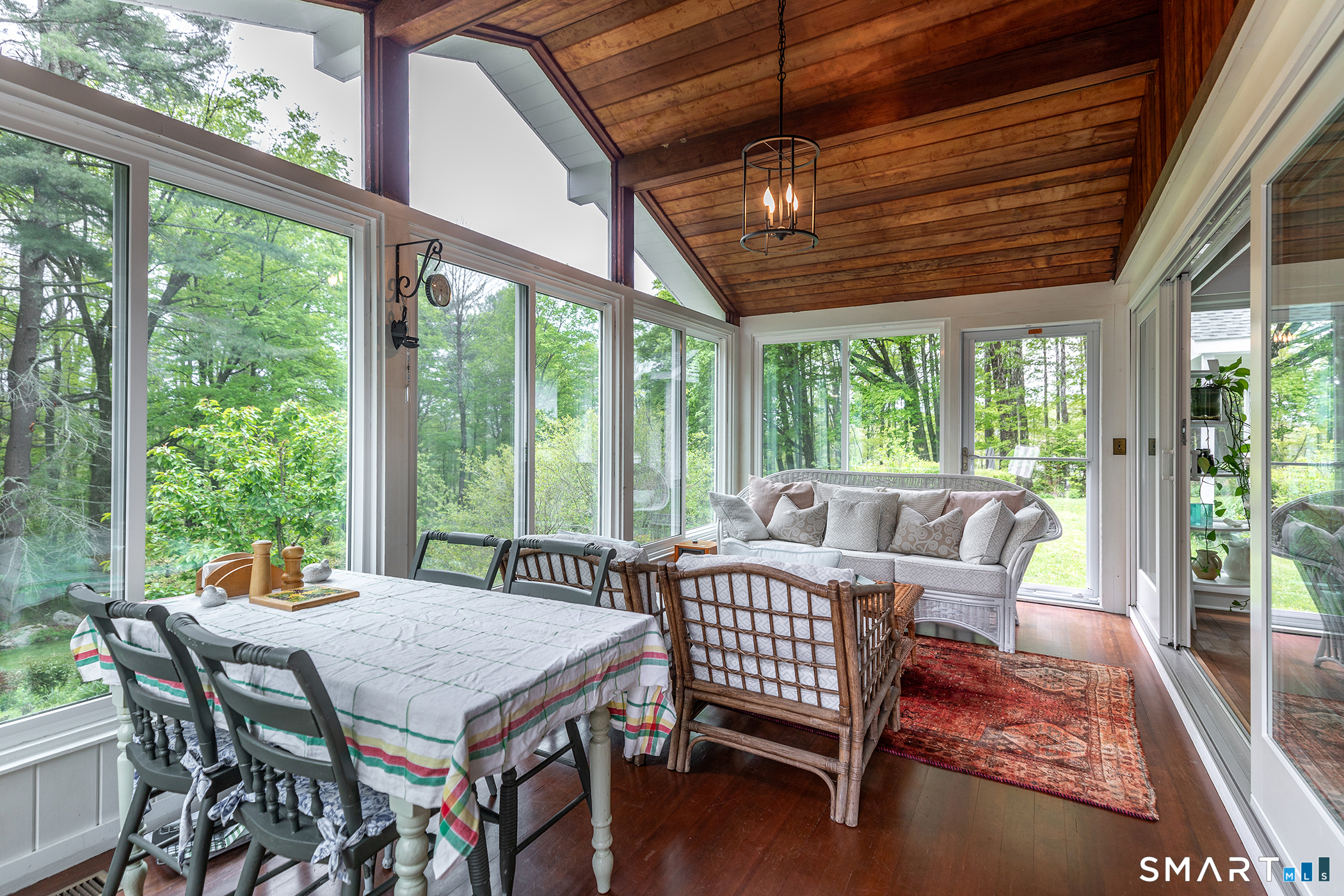 56 Todd Hill Road Cornwall, CT 06796 - Photo 22 of 30 Really a three season room, with beautiful finished wood floors.