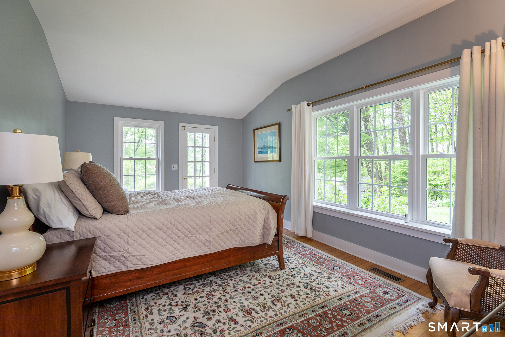 56 Todd Hill Road Cornwall, CT 06796 - Photo 23 of 30 Has access to the garden through a separate door, seen beyond the bed.