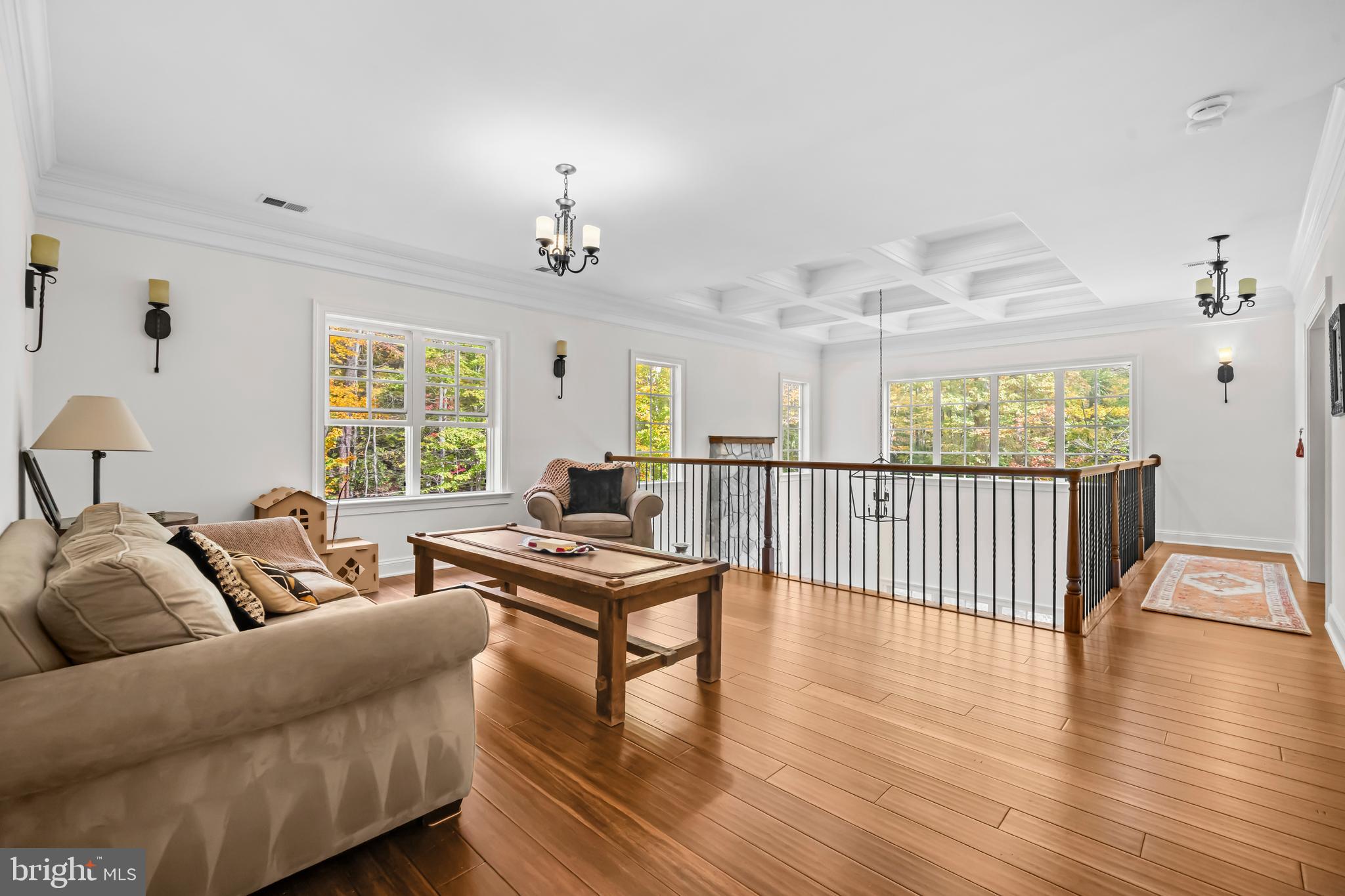 13025 Yates Ford Road Clifton, VA 20124 - Photo 29 of 82 a living room with furniture and a wooden floor
