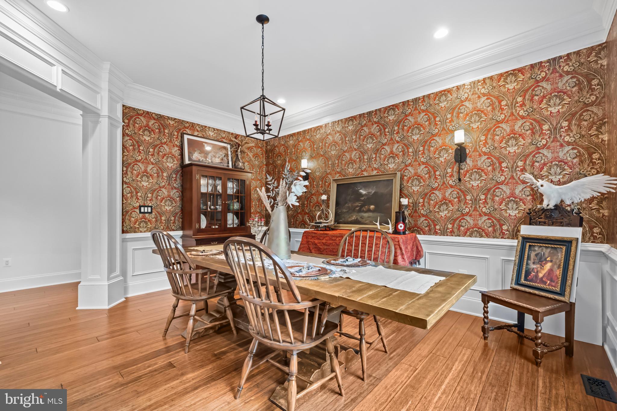 13025 Yates Ford Road Clifton, VA 20124 - Photo 7 of 82 a view of a dining room with furniture window and wooden floor