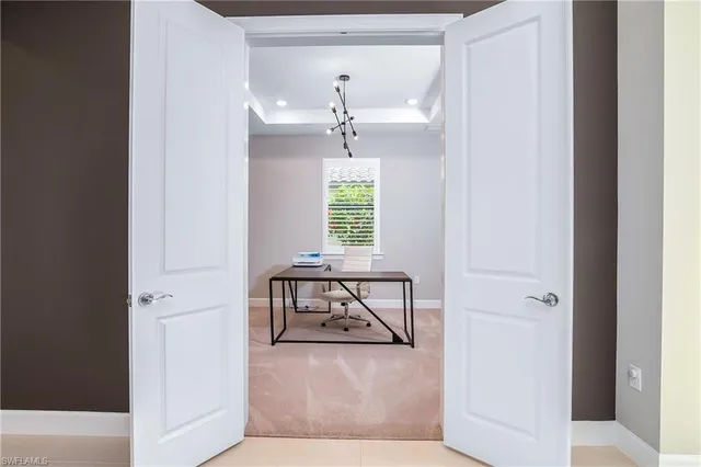 a view of an entryway