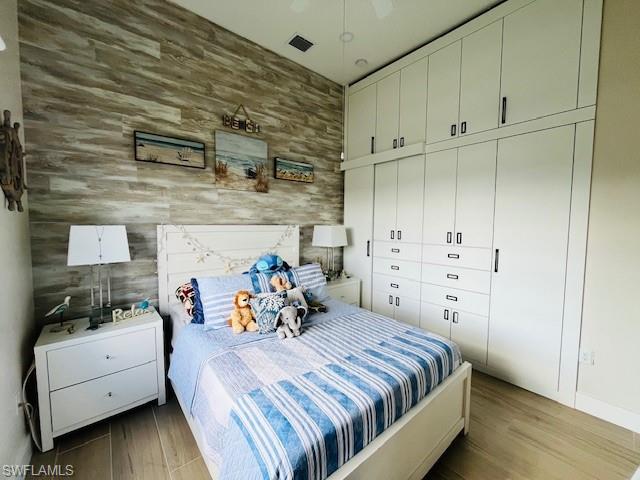 4795 Rosetta Terrace Immokalee, FL 34142 - Photo 16 of 27 Bedroom with wood finished floors and ceiling fan