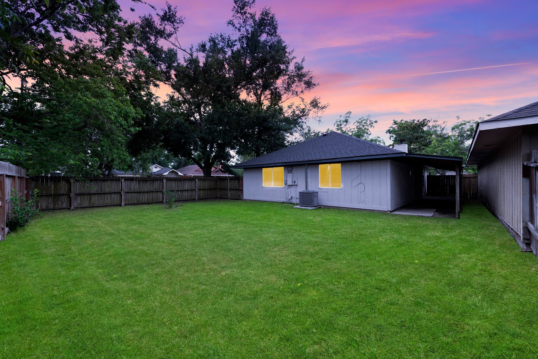 23426 Prairie Bird Drive Spring, TX 77373 - Photo 27 of 34 a view of a backyard with a garden