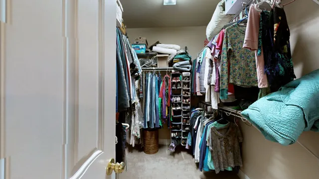 a garden with wooden fence