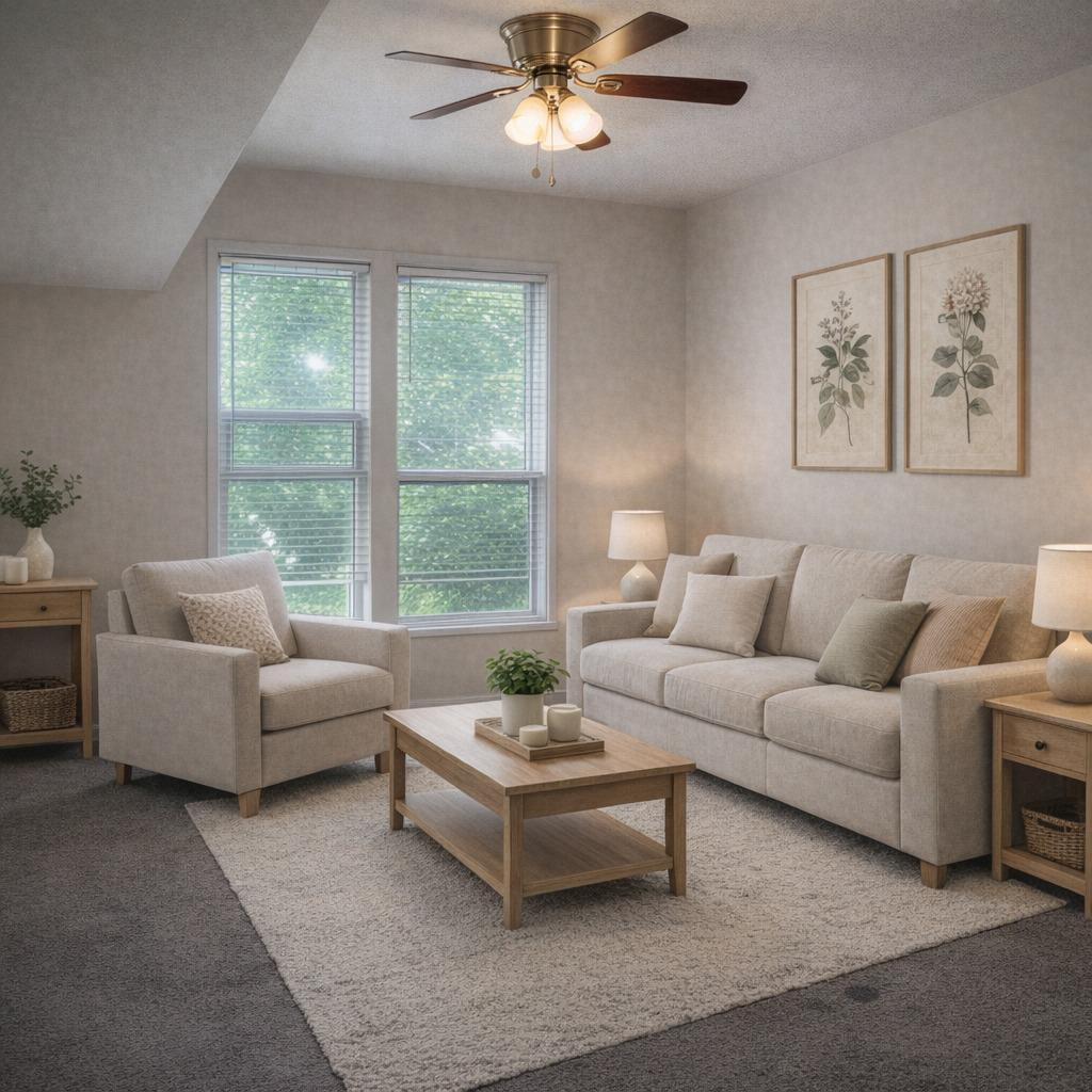 5933 Trinity Street Philadelphia, PA 19143 - Photo 5 of 21 Serene living space with natural light.(Staged)