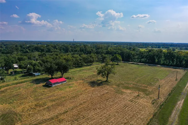 a view of a lake with outdoor space
