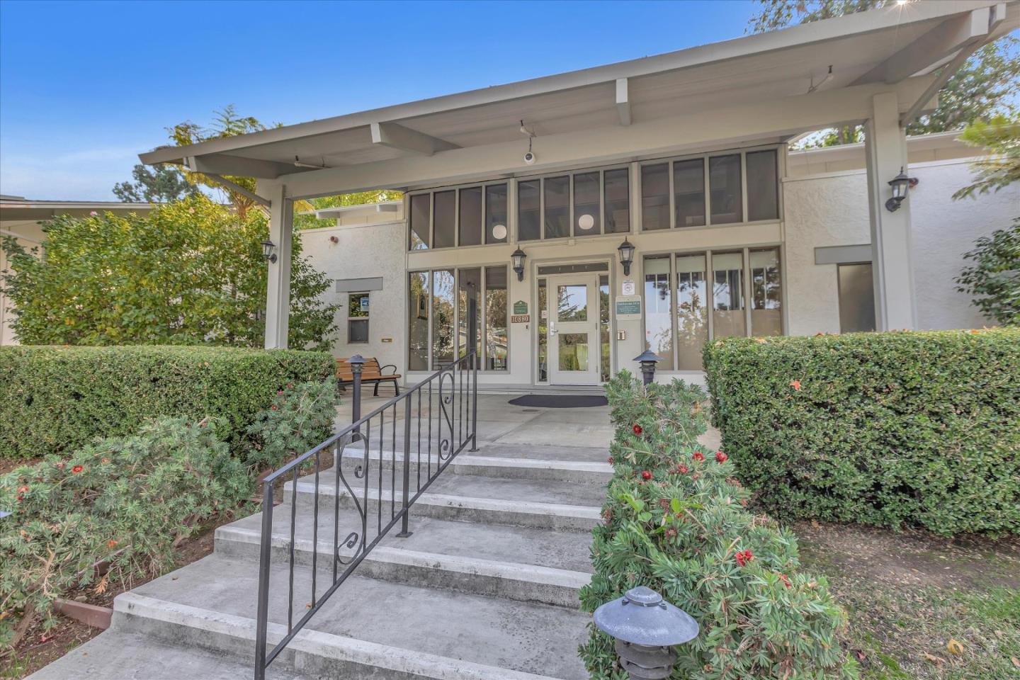10961 Northsky Square Cupertino, CA 95014 - Photo 36 of 50 a view of a house with a small yard and plants