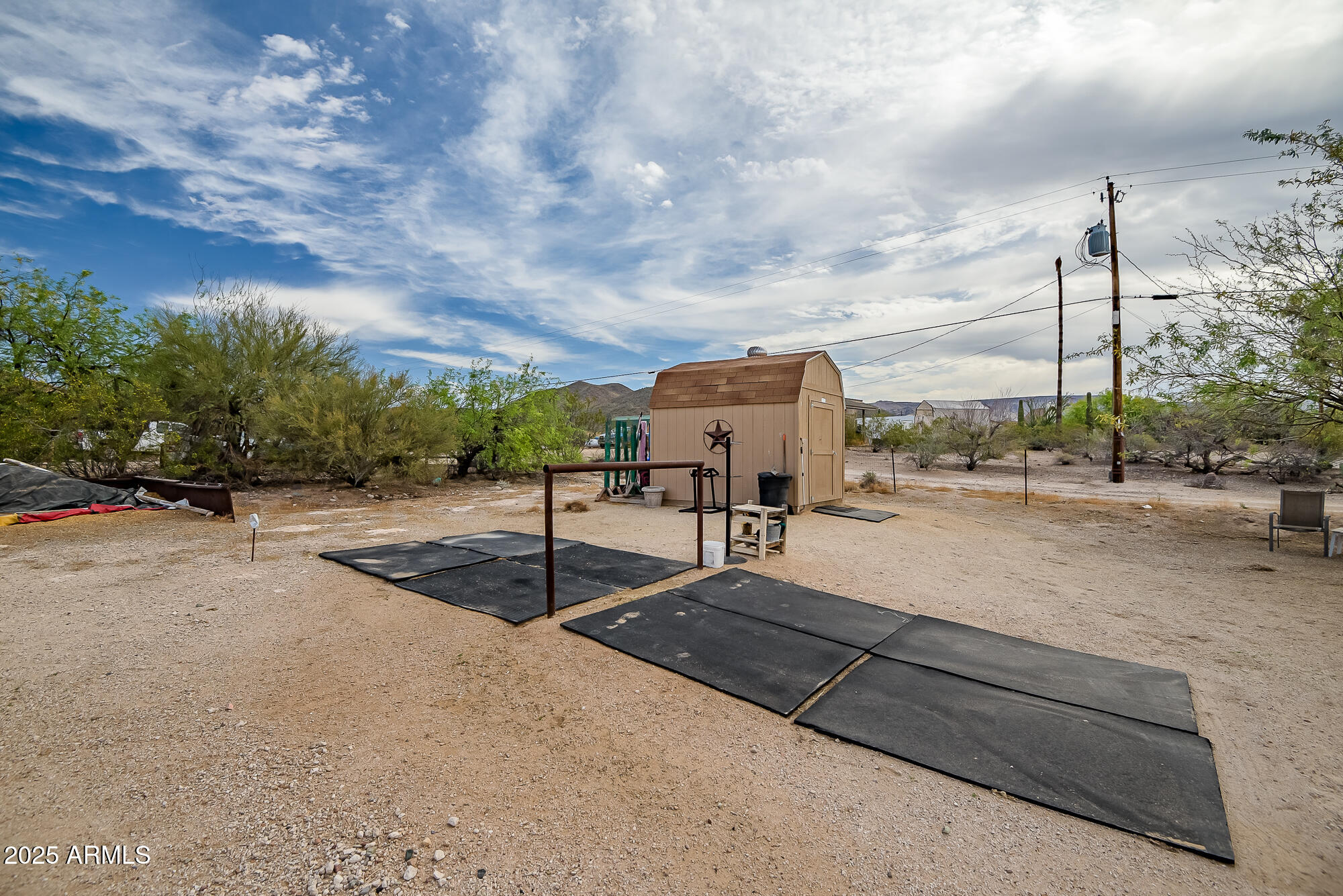 2406 West White Spar Road New River, AZ 85087 - Photo 23 of 26 Wash racks and tack shed