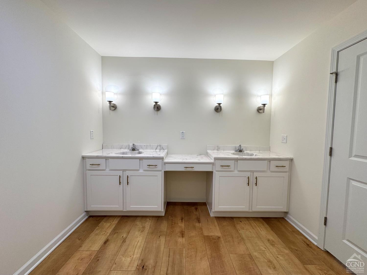 29 Marina Drive Catskill, NY 12414 - Photo 14 of 28 a bathroom with a sink double vanity granite and a mirror
