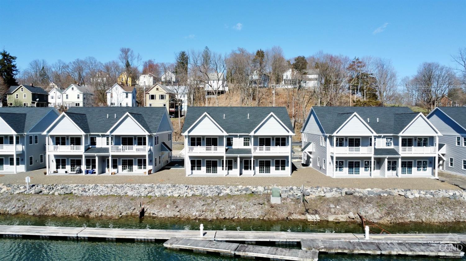 29 Marina Drive Catskill, NY 12414 - Photo 26 of 28 a front view of a house with a garden and lake view