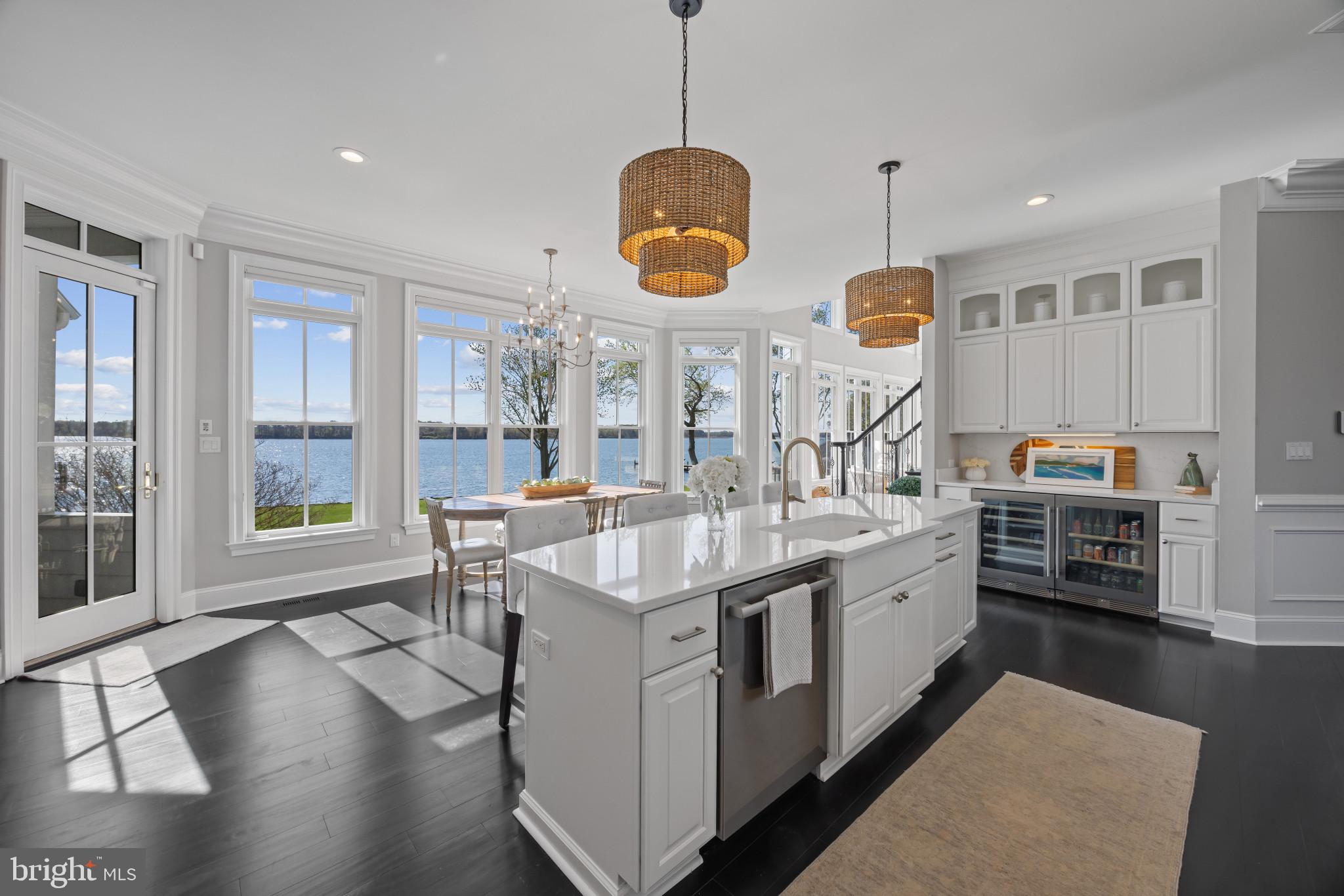 200 Wye Road Queenstown, MD 21658 - Photo 17 of 71 Spacious kitchen with water views