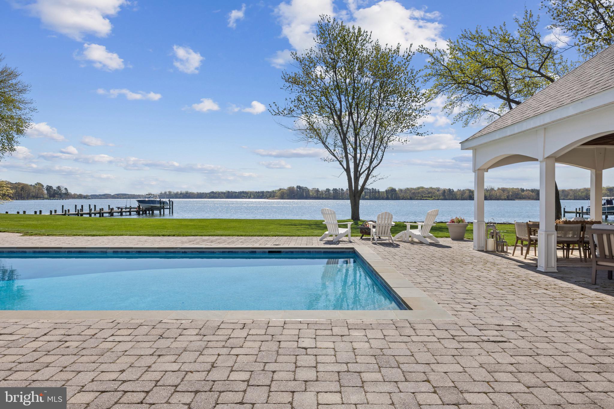 200 Wye Road Queenstown, MD 21658 - Photo 34 of 71 Poolside entertaining area