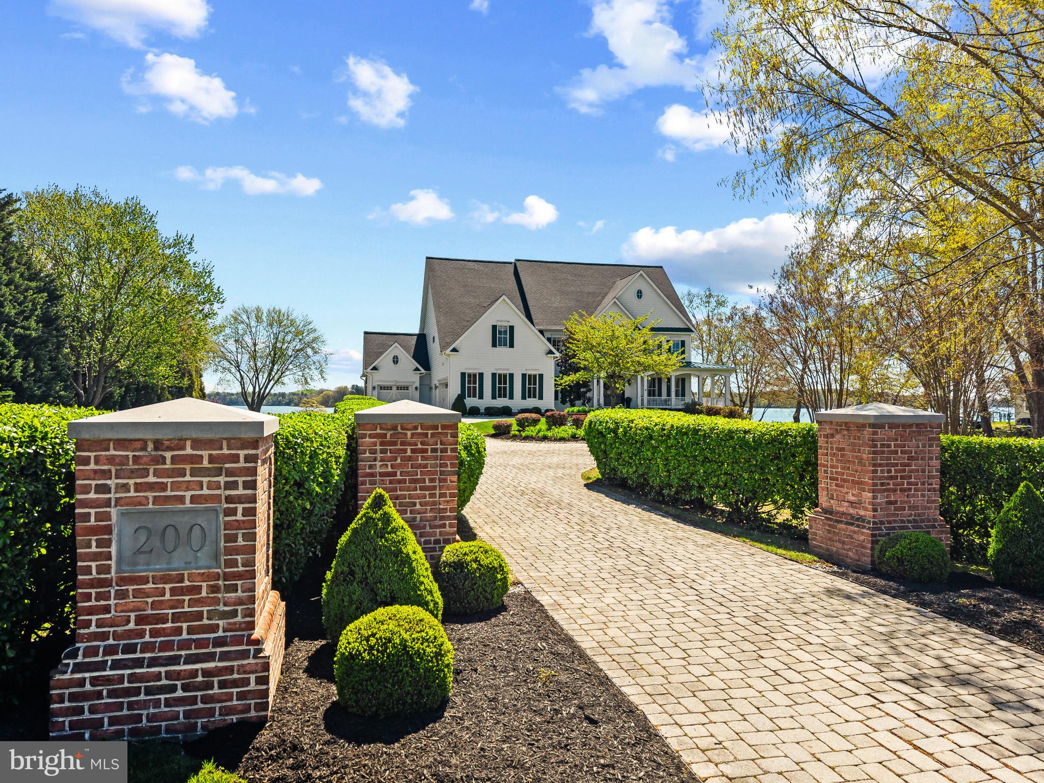200 Wye Road Queenstown, MD 21658 - Photo 5 of 71 Mature landscaping and privacy