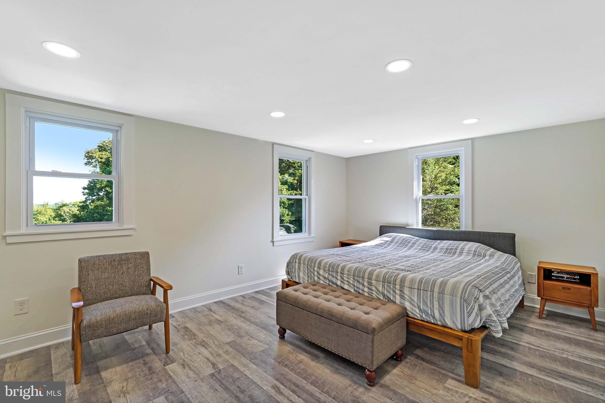 27100 Ridge Road Damascus, MD 20872 - Photo 28 of 74 Spacious Primary Bedroom w/ French Doors + EnSuite