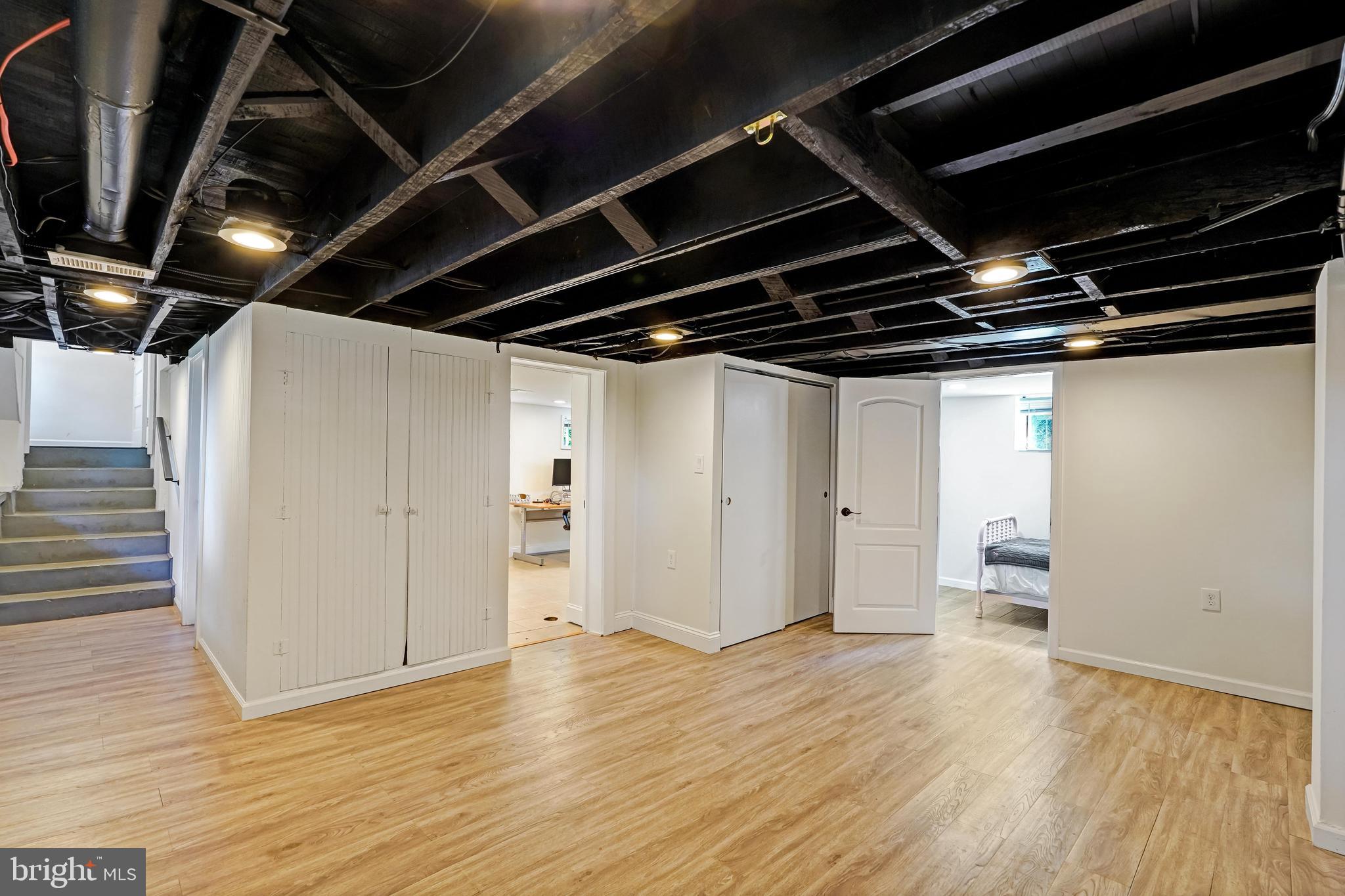 27100 Ridge Road Damascus, MD 20872 - Photo 51 of 74 Lower Level Basement Rec/Lounge Room with Wet Bar
