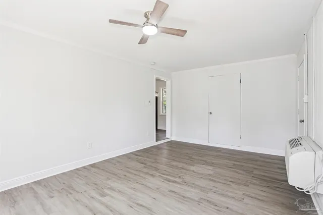 wooden floor in an empty room
