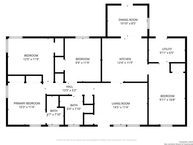 a black and white photo of a floor plan