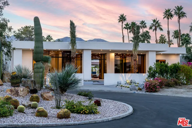 a view of a house with a outdoor space