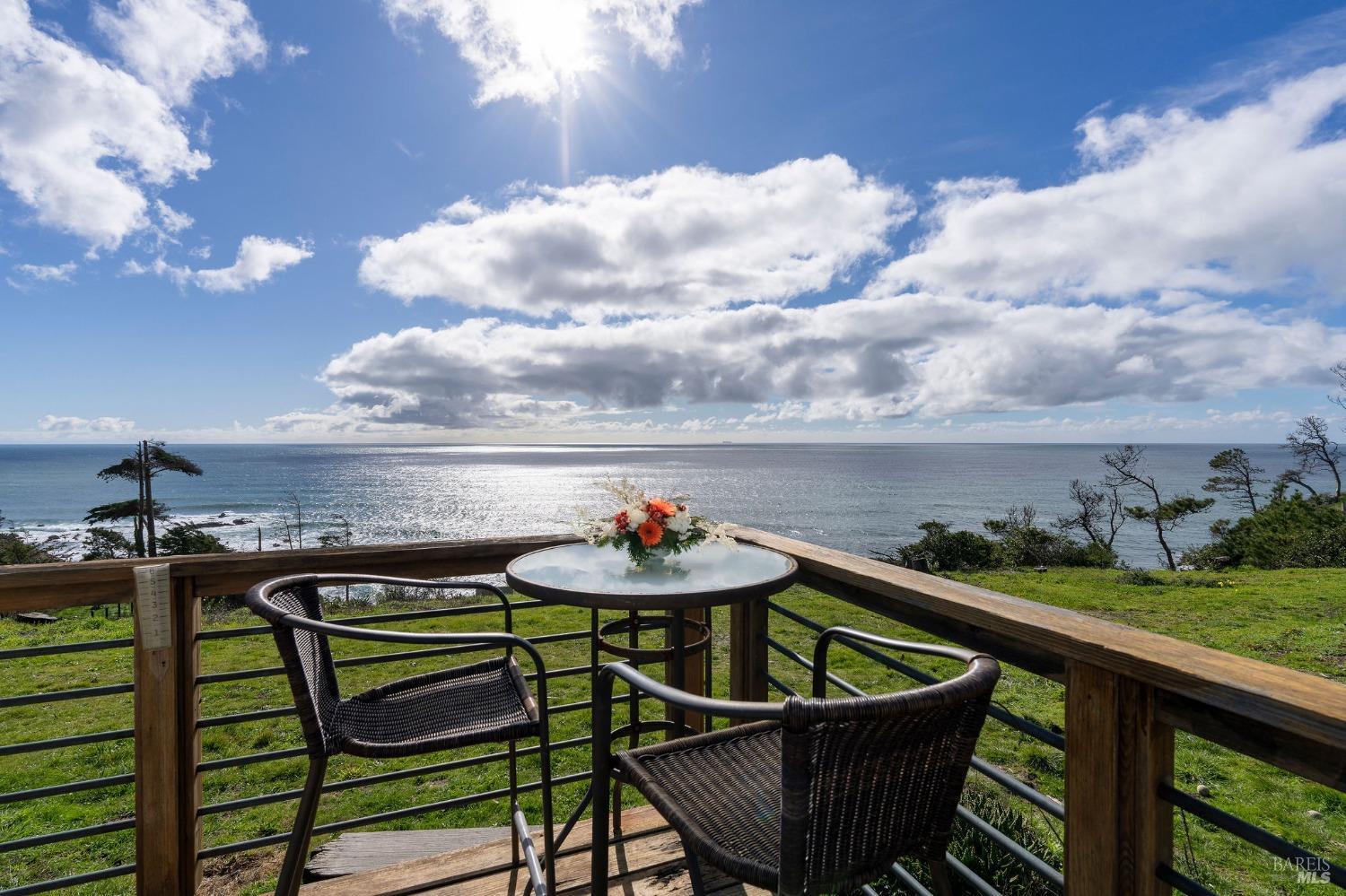 Enjoy this amazing panoramic view from your deck.