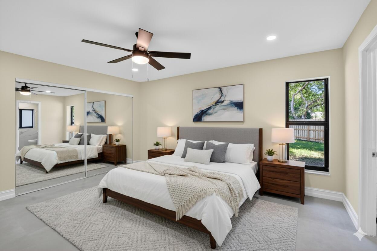 6251 Hitchin Post Way Delray Beach, FL 33484 - Photo 4 of 67 a bedroom with bed couches and window